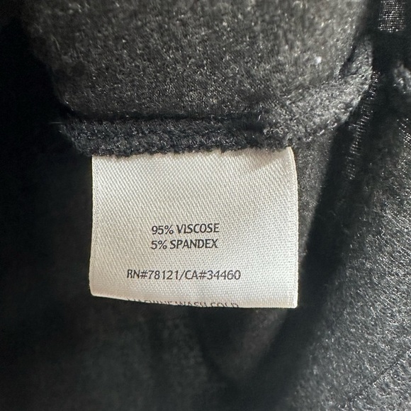 Eileen Fisher L Dark Gray Viscose Blend Top Shirt - Picture 5 of 5